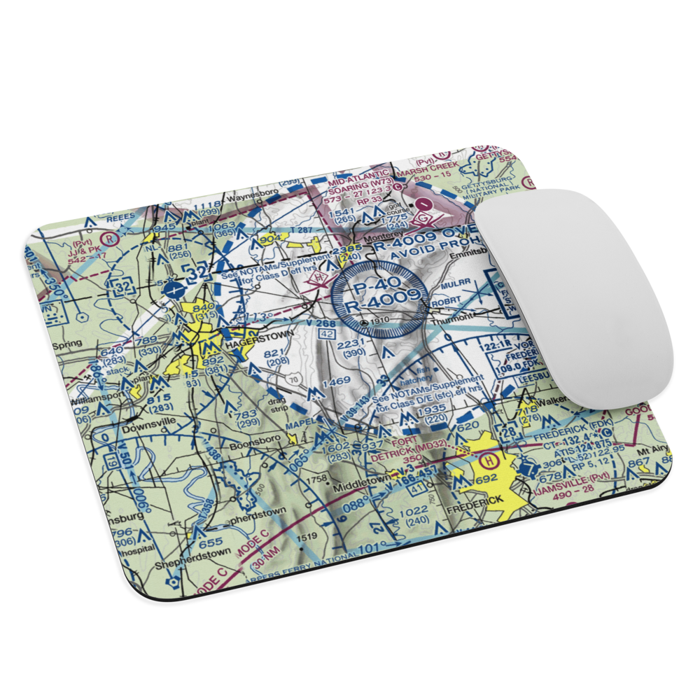 Harp Airport (6MD3) VFR Sectional Mouse Pad 