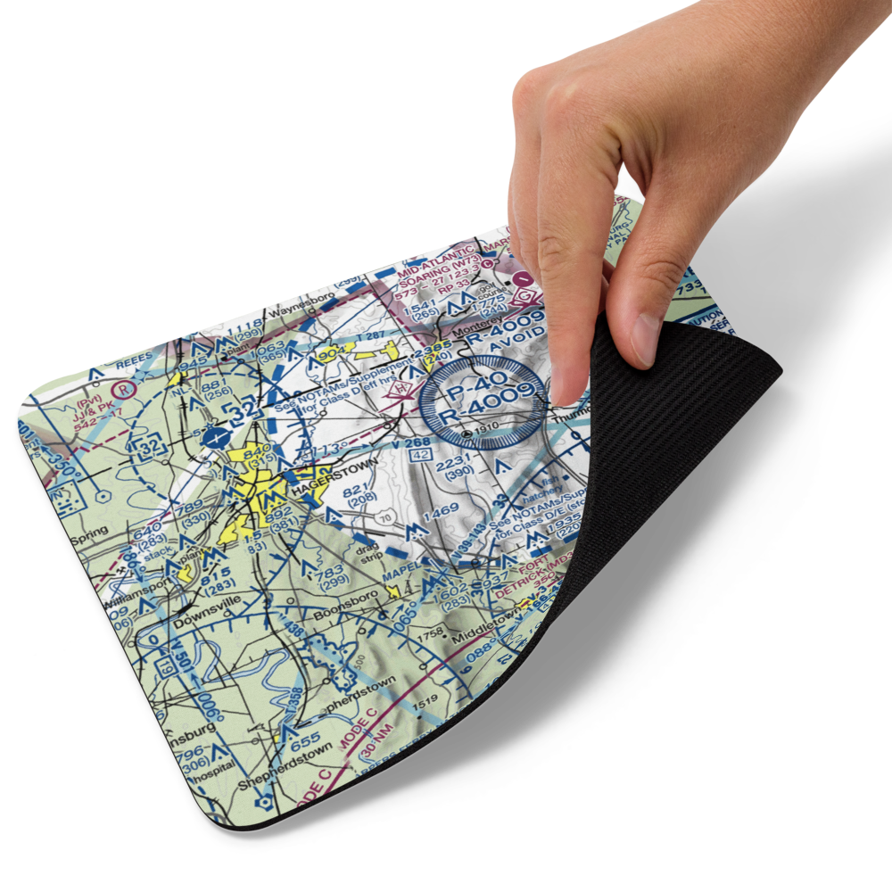 Harp Airport (6MD3) VFR Sectional Mouse Pad 