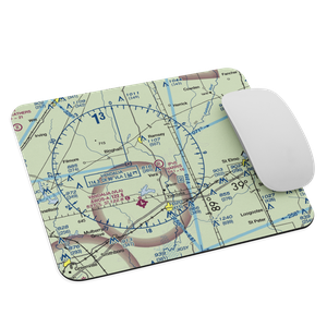 Harris Airport (IS24) VFR Sectional Mouse Pad