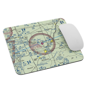 Harrisburg-Raleigh Airport (HSB) VFR Sectional Mouse Pad