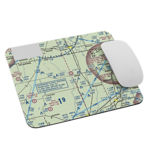 Harrison Airport (3OL8) VFR Sectional Mouse Pad