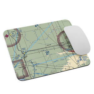 Harrold Municipal Airport (SD50) VFR Sectional Mouse Pad