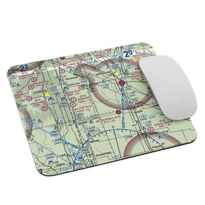Hart Airport (1MO2) VFR Sectional Mouse Pad