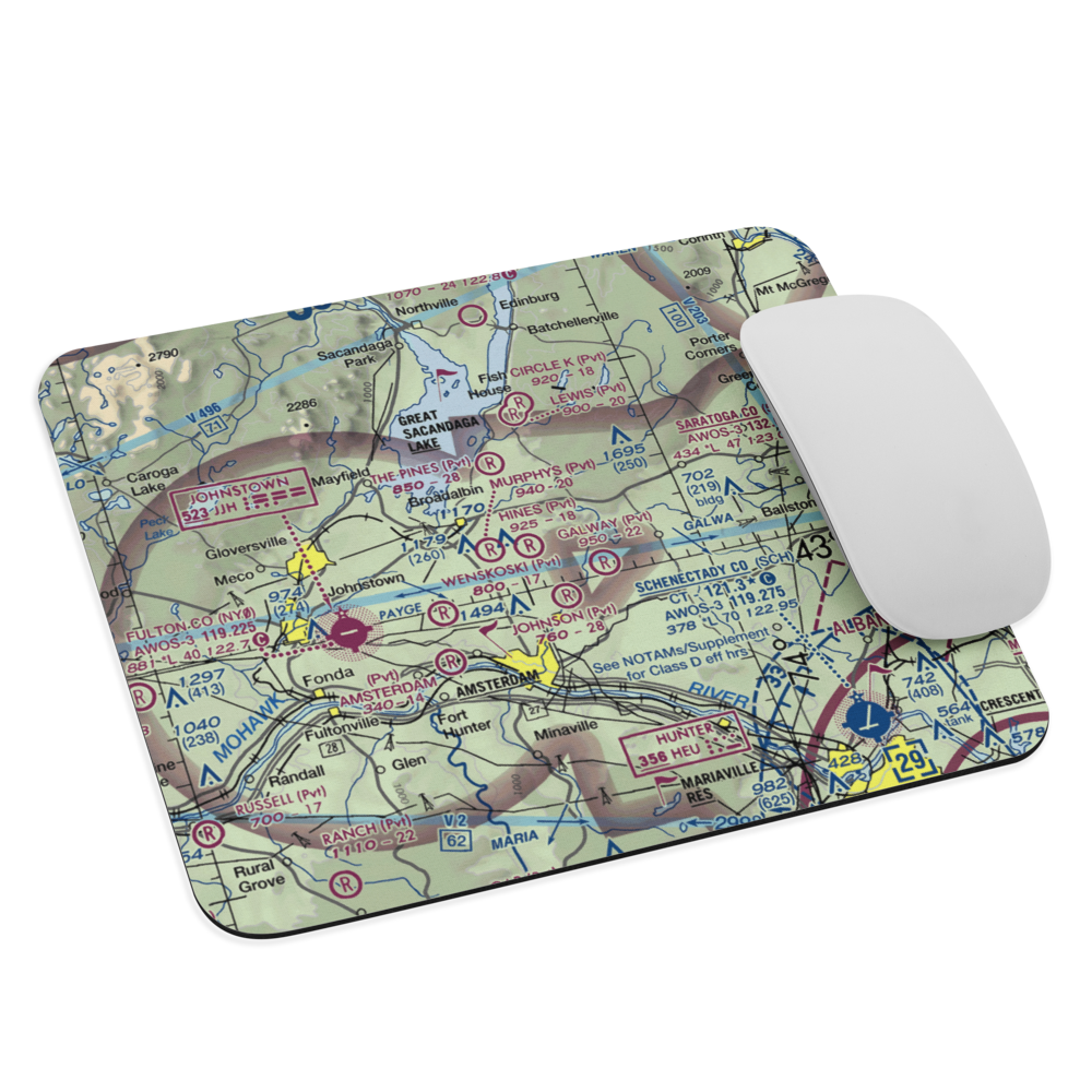 Hart Airport (9NY7) VFR Sectional Mouse Pad 