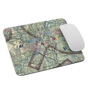 Hartness State (Springfield) Airport (VSF) VFR Sectional Mouse Pad