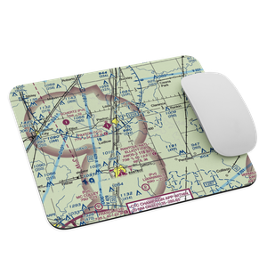 Hasselbring Airport (52IL) VFR Sectional Mouse Pad