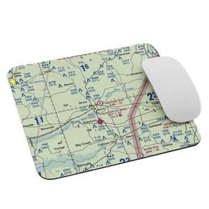 Hasting Airpark (MS80) VFR Sectional Mouse Pad