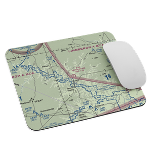 Haven Wood Airport (MU34) VFR Sectional Mouse Pad