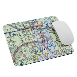 Hawk's Nest Airport (88VT) VFR Sectional Mouse Pad