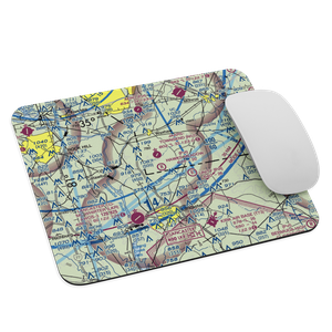 Hawks Meadow Airport (07NC) VFR Sectional Mouse Pad