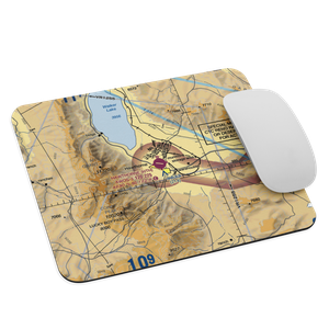 Hawthorne Industrial Airport (HTH) VFR Sectional Mouse Pad