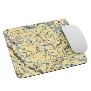 Hayfork Airport (F62) VFR Sectional Mouse Pad