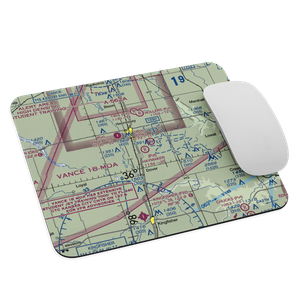Haymaker Airport (34OK) VFR Sectional Mouse Pad
