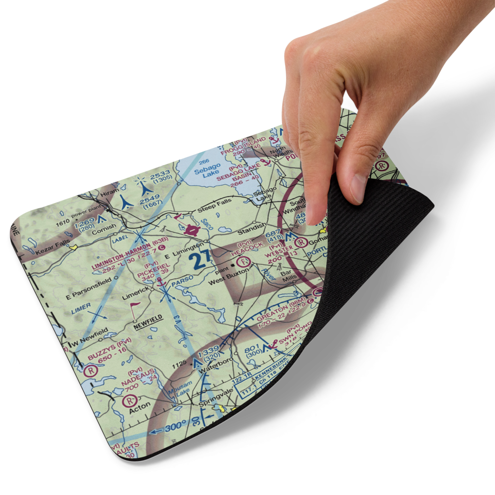 Heacock Field Ultralight Flightpark (44ME) VFR Sectional Mouse Pad 