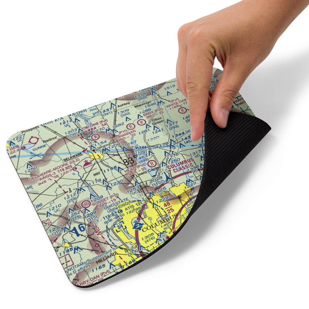 Head Field (OH44) VFR Sectional Mouse Pad 