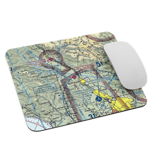 Healdsburg Municipal Airport (HES) VFR Sectional Mouse Pad