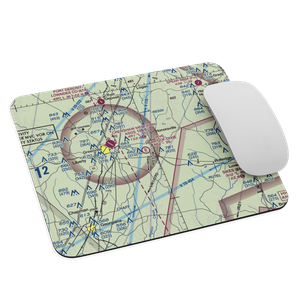 Heart of Dixie Aero Estates Airport (68AL) VFR Sectional Mouse Pad
