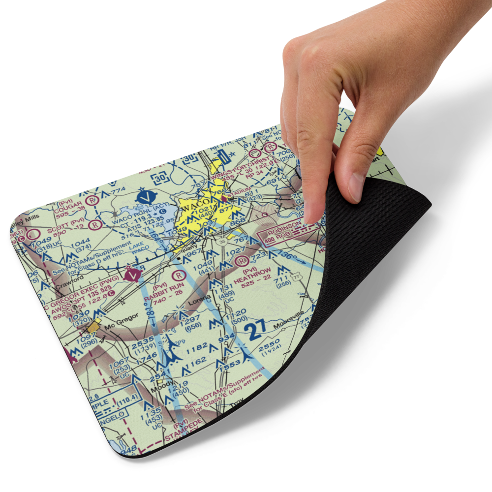 Heathrow Airport (TE17) VFR Sectional Mouse Pad 