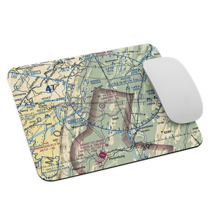Heaven's Landing Airstrip (4WV4) VFR Sectional Mouse Pad