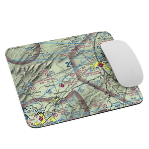 Heberlig Airport (PS02) VFR Sectional Mouse Pad