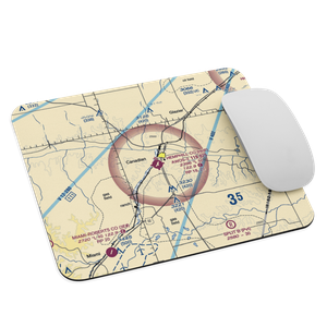 Hemphill County Airport (HHF) VFR Sectional Mouse Pad