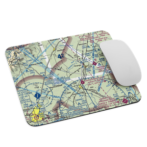 Hen & Bacon Airport (90VA) VFR Sectional Mouse Pad