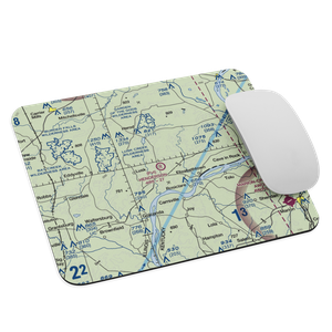 Henderson Airport (95IL) VFR Sectional Mouse Pad