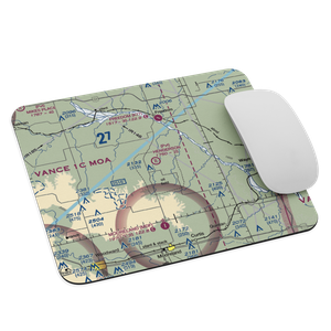 Henderson Farm Airport (35OL) VFR Sectional Mouse Pad