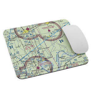 Henderson Mounds E B G Airport (MO57) VFR Sectional Mouse Pad