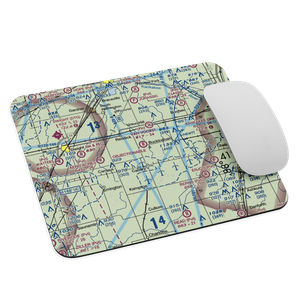 Hendrix Airport (IS86) VFR Sectional Mouse Pad