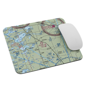 Henning Municipal Airport (05Y) VFR Sectional Mouse Pad