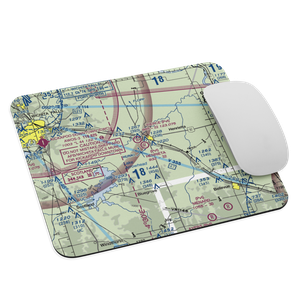 Henrietta Airport (8TS2) VFR Sectional Mouse Pad