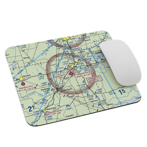 Henryetta Municipal Airport (F10) VFR Sectional Mouse Pad