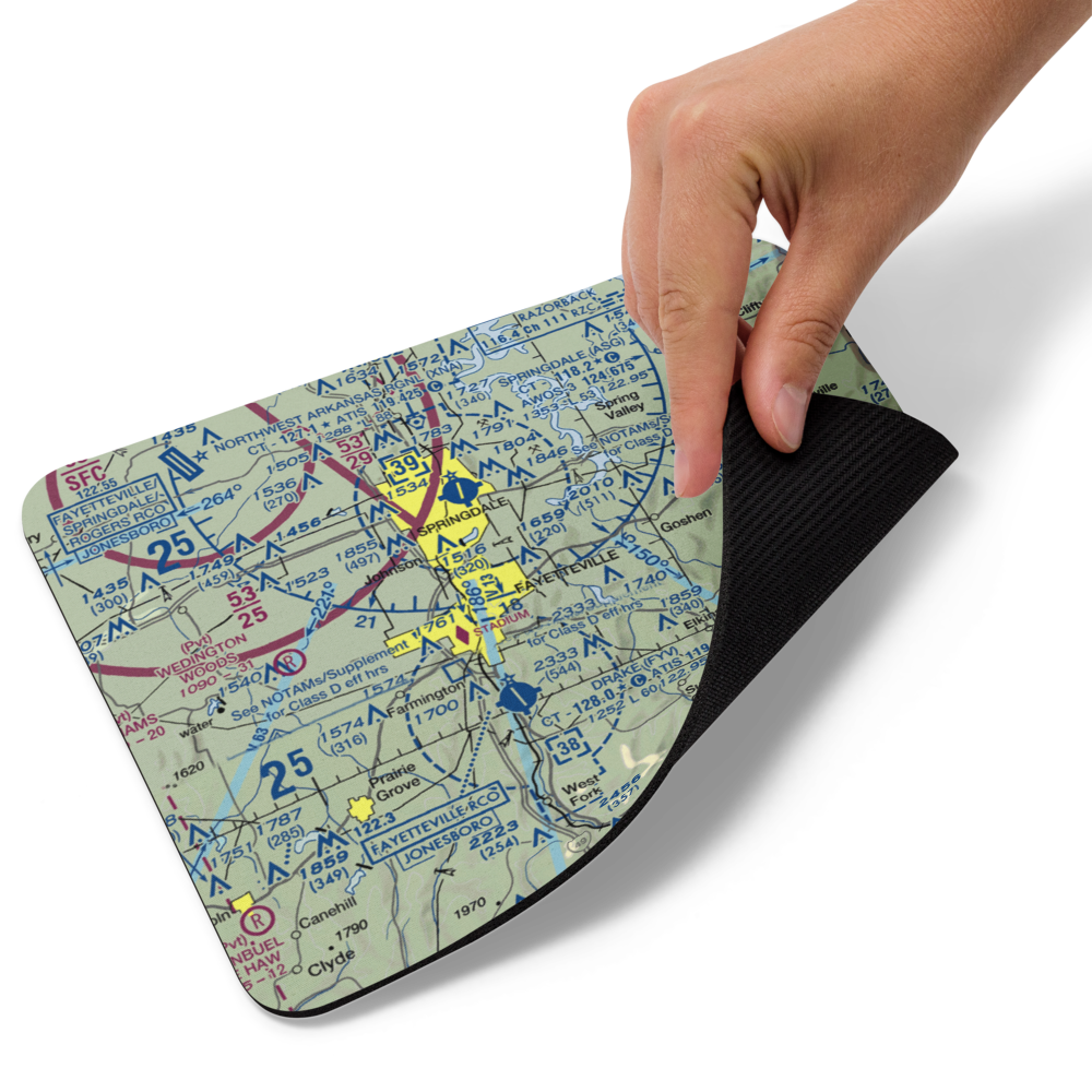 Henson Farm Airport (AR35) VFR Sectional Mouse Pad 