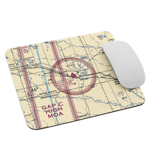 Hettinger Municipal Airport (HEI) VFR Sectional Mouse Pad