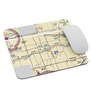 Hewetts Airport (US-0262) VFR Sectional Mouse Pad