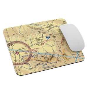 Hi Country No 2 Airport (97OR) VFR Sectional Mouse Pad