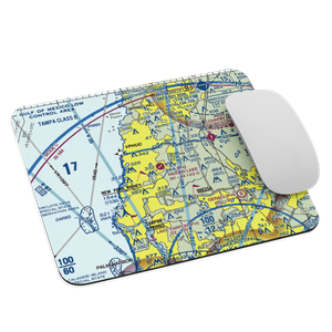 Hidden Lake Airport (FA40) VFR Sectional Mouse Pad