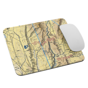Hidden Lakes Airport (ID44) VFR Sectional Mouse Pad