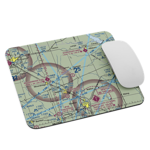 Hiebert Airfield (38KS) VFR Sectional Mouse Pad