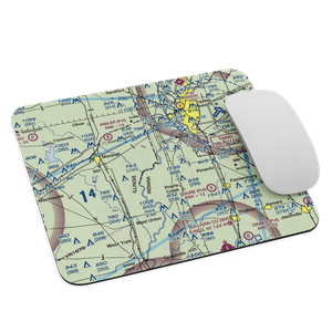 Higginbotham Field (52IN) VFR Sectional Mouse Pad