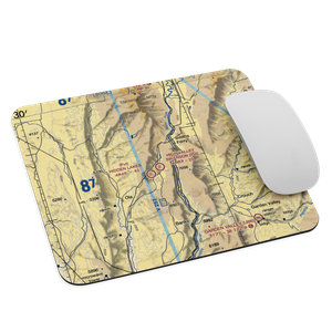 High Valley Swanson Airport (ID35) VFR Sectional Mouse Pad