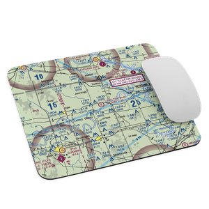 Hilltop Airport (40OK) VFR Sectional Mouse Pad