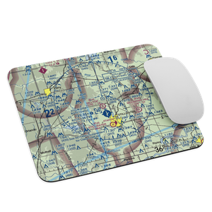 Hilltop Airport (88OK) VFR Sectional Mouse Pad