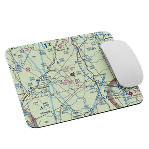 Hilltop Lakes Airport (0TE4) VFR Sectional Mouse Pad