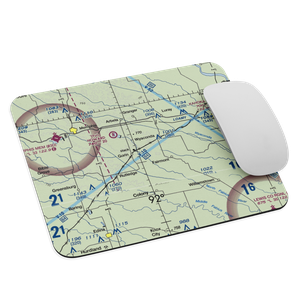 Hines Airport (1MO7) VFR Sectional Mouse Pad