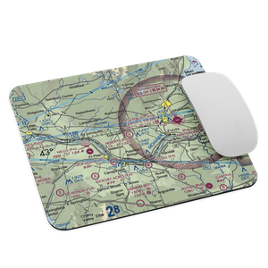 Hiserts Airpark Inc Airport (3NY7) VFR Sectional Mouse Pad