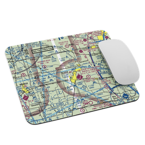 Hoffman Airport (IS63) VFR Sectional Mouse Pad