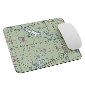 Holen Aerial Spray Airstrip (NA25) VFR Sectional Mouse Pad