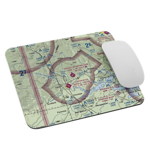 Holley Mountain Airpark (2A2) VFR Sectional Mouse Pad